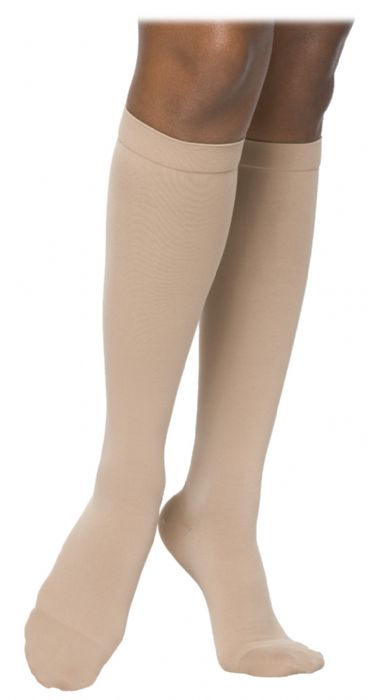 Sigvaris Select Comfort Knee High With Silicone Band 20-30mmHg Women's ...